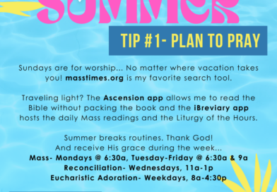 Stay Close to God This Summer-Tip #1