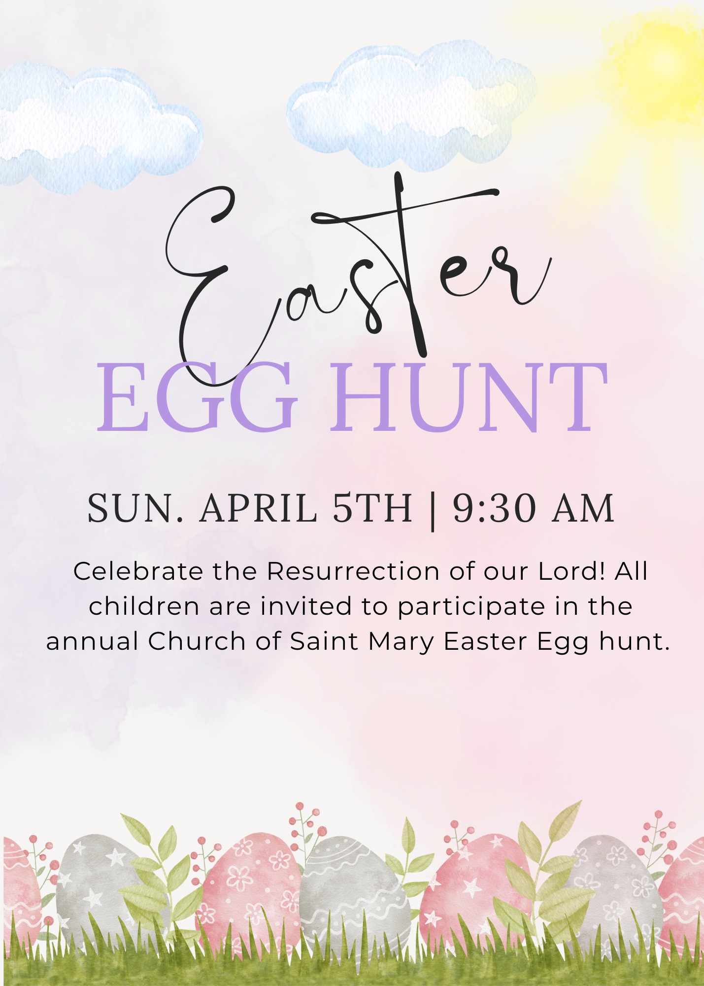 COSM Easter Egg Invitation 2026