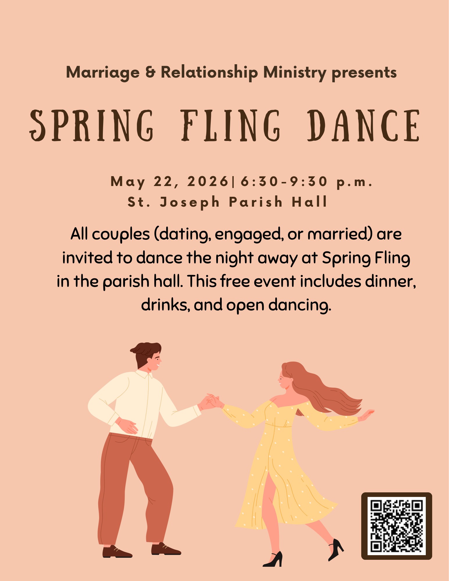spring fling dance screen FLYER